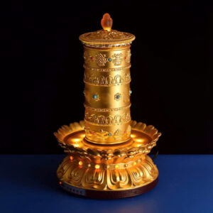 Kinh Luân Để Bàn | Xoay Điện | KT 38 cm