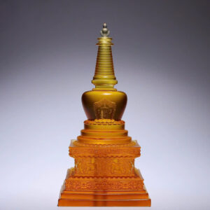 Tháp Xá Lợi | Bằng Lưu Ly | KT 30 x 15.5 cm